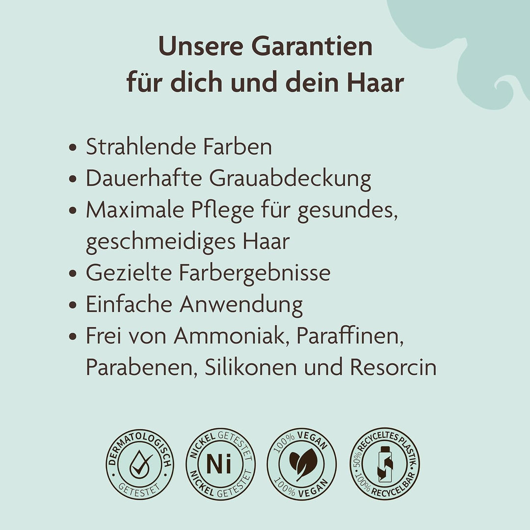 Sanotint - Haarfarbe Nr. 02 „Tiefbraun“ - 1x 125 ml - Naturnahe Haarfarbe mit wertvollen pflanzliche