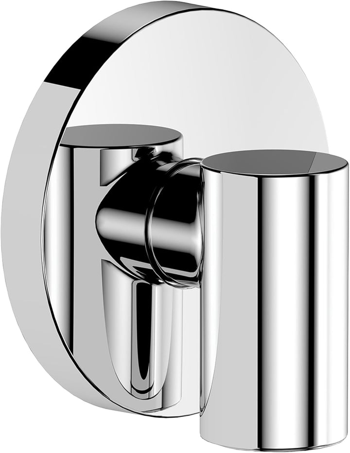 hansgrohe FixFit Fine S - Schlauchanschluss Dusche, universaler Wandanschluss mit Rückflussverhinder