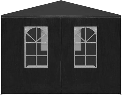 yorten Partyzelt Gartenpavillon Faltpavillon PE-Dach UV- und Wasserbeständig 6 x 3 x 2,55 m (L x B x