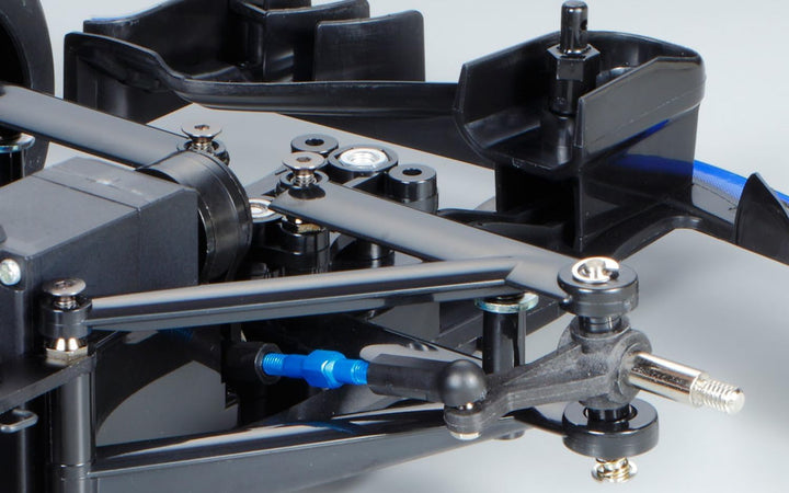 TAMIYA 58652-1:10 RC F104 PRO II Chassis Kit, ferngesteuertes Auto/Fahrzeug, Modellbau, Bausatz, Hob