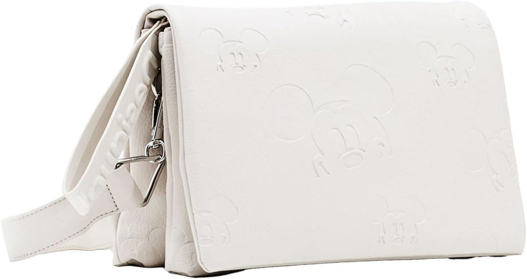 Desigual Damen Bag_All Mickey 23_DORDMU 2000 Black Weiss, Weiss