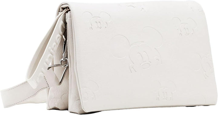 Desigual Damen Bag_All Mickey 23_DORDMU 2000 Black Weiss, Weiss