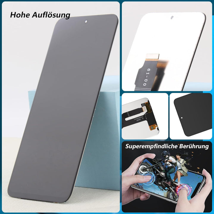 RongZy Display für Huawei Honor X8a 2023 CRT-LX1 LCD Bildschirmersatz Digitizer Touchscreen Montiert