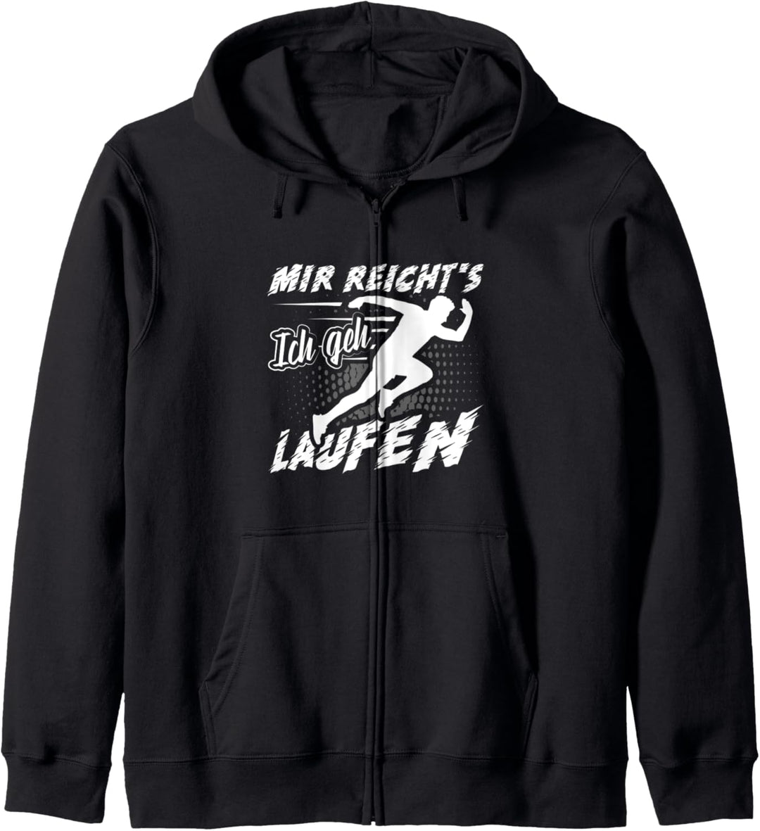 Jogger Design Mir reichts laufen und einem Läufer Kapuzenjacke