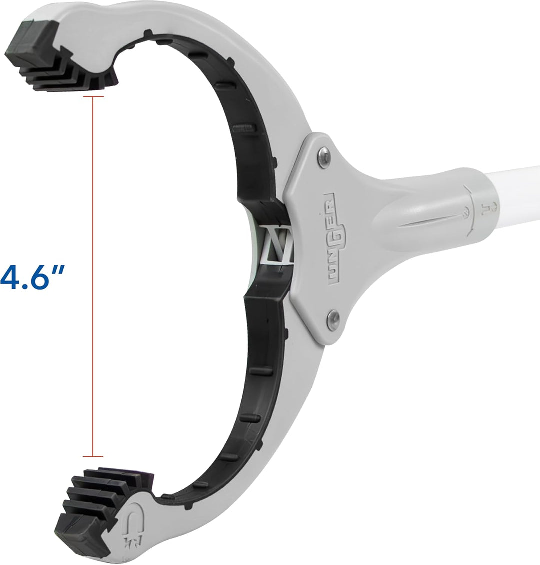 Unger 81,3 cm Greifer Plus Greifzange - Greifwerkzeug & Müllsammler, eingebauter Magnet & ergonomisc