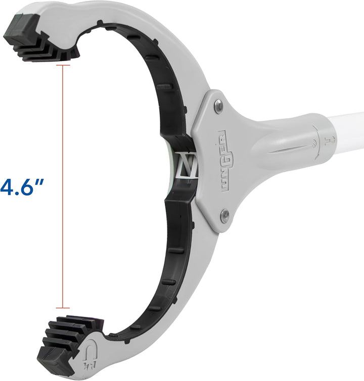 Unger 81,3 cm Greifer Plus Greifzange - Greifwerkzeug & Müllsammler, eingebauter Magnet & ergonomisc