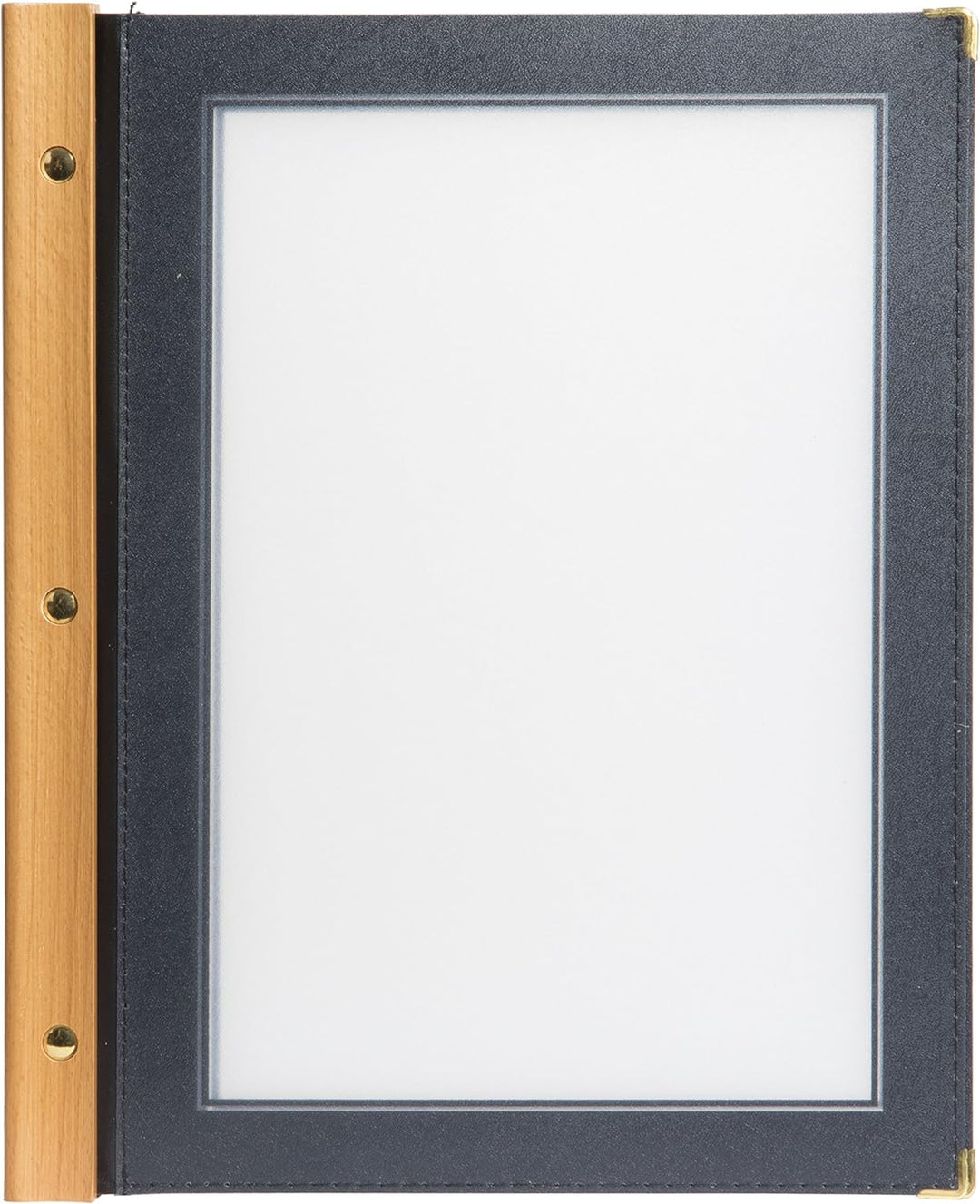 Securit Speisekarten-Mappe Box, DIN A4, Schwarz-Wood, 35 x 27 x 35 cm 35 x 27 x 35 cm Schwarz-wood,
