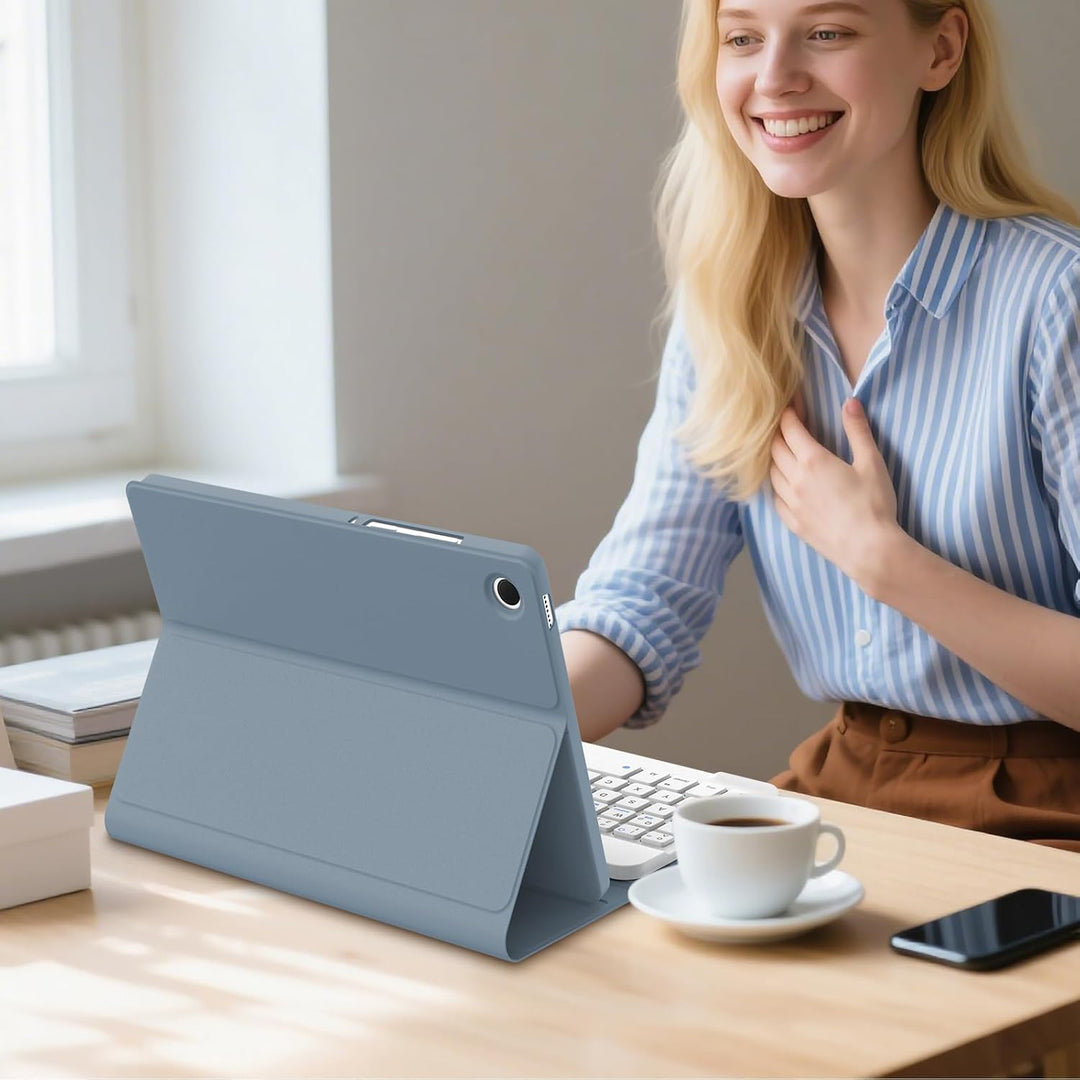 Hülle mit Tastatur für Samsung Galaxy Tab A11 8,7" (2025 SM-X133/X135) und Tab A9 8,7" (2023 SM-X110