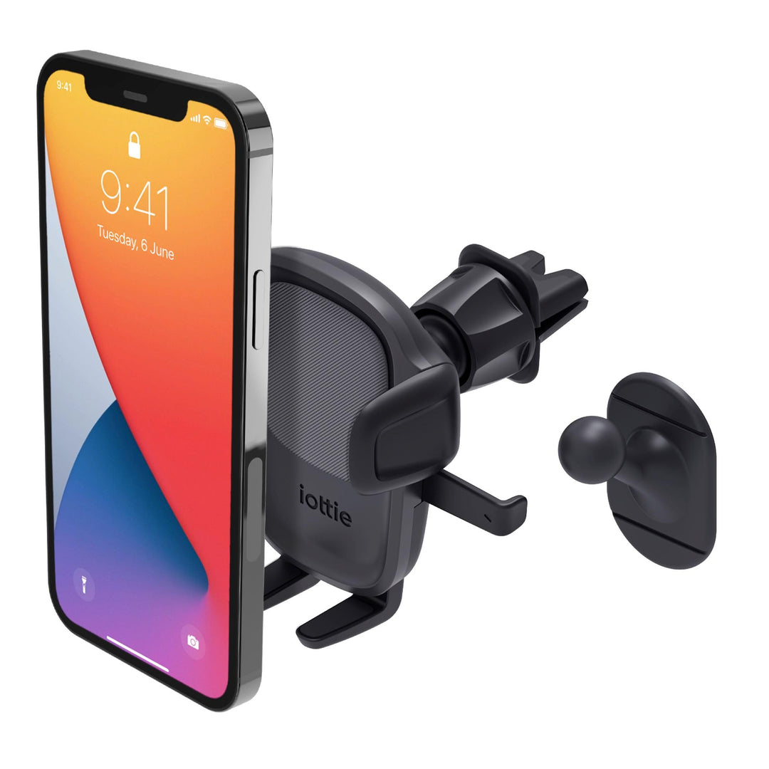 iOttie Easy One Touch 5 Kfz-Halterung für Lüftungsschlitze, für iPhone, Samsung, Moto, Huawei, Nokia
