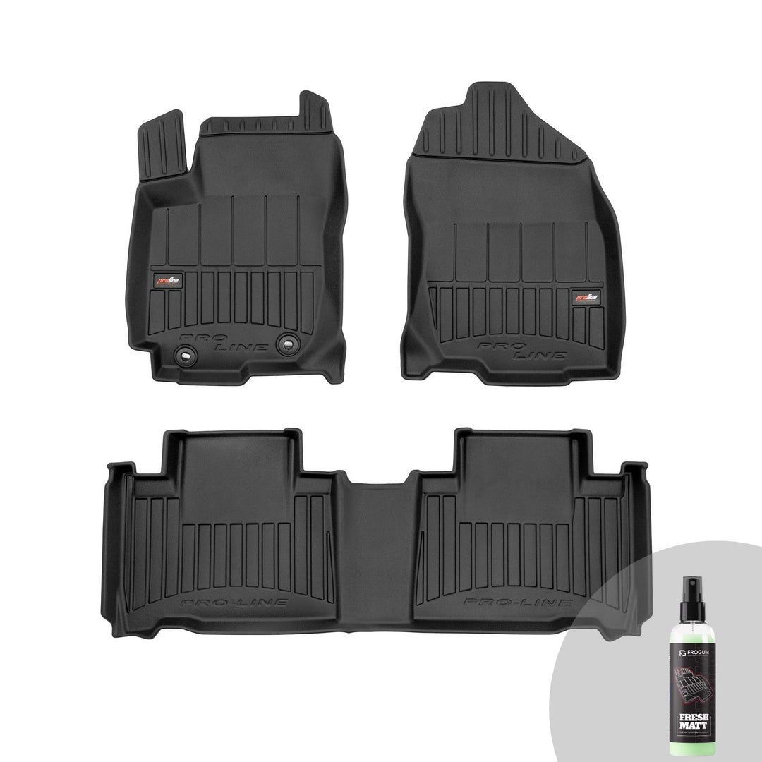 FROGUM ProLine 3D Gummimatten Exklusiven Auto Fussmatten Autofussmatten für Toyota RAV4 IV 2015-2019