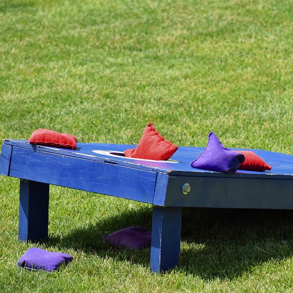 15 Stück Cornhole Werfen Bohnensäcke Set Bunt kreativeKraft Cornhole Säckchen Bean Bags wurfspiele b