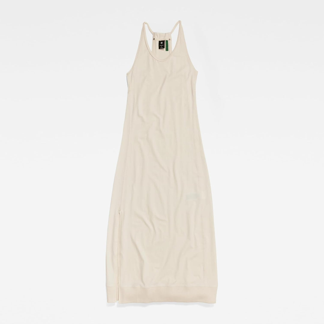 G-STAR RAW Damen Racer Slip Kleid Dresses XL Beige (Ecru D23296-d393-159), XL Beige (Ecru D23296-d39