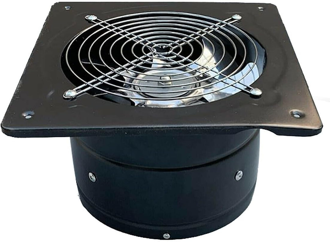 ECUTEE Abluftventilator 200mm Lüfter 80W 8" Axiallüfter 1250 m³/h Axialventilator Küchen Industriell