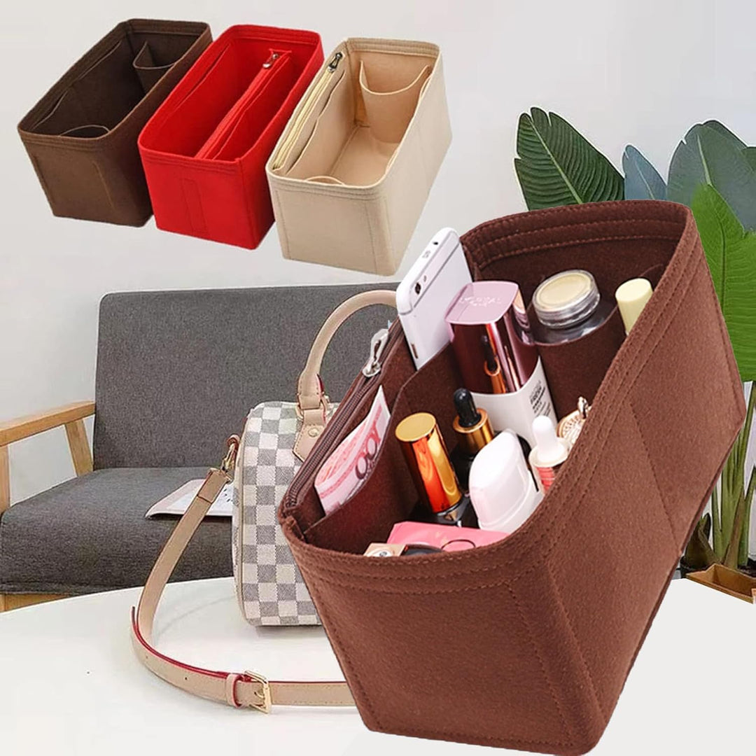 Geldbörseneinsätze für Lv Speedy 25 Organizer-Einsatz, für Monogramm-Tasche, HandBag-Schutzeinlage