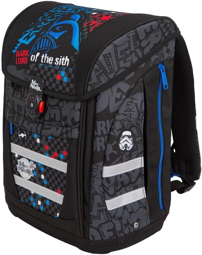Familando - McNeill Teneris Schulranzen Set - 10-teilig mit Schultüte - Star Wars Darth Vader - Ergo