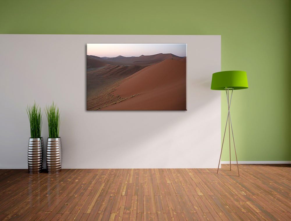riesige Sandhühel Leinwand, XXL riesige Bilder fertig gerahmt mit Keilrahmen, Kunstdruck auf Wandbil