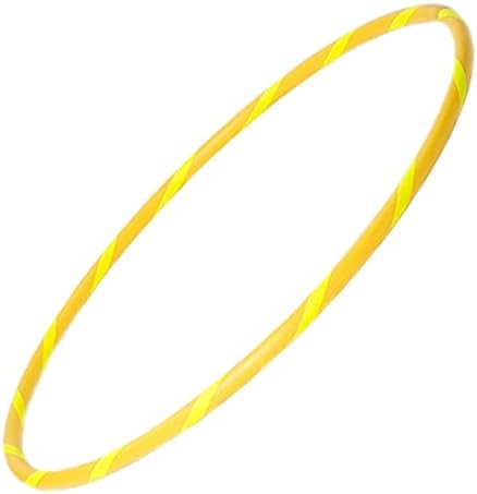 HOOPOMANIA Bunter Kinder Hula Hoop [Ø60cm - Ø80cm] Hula Hoop für Kinder in vielen Farben Ø60cm Gelb-