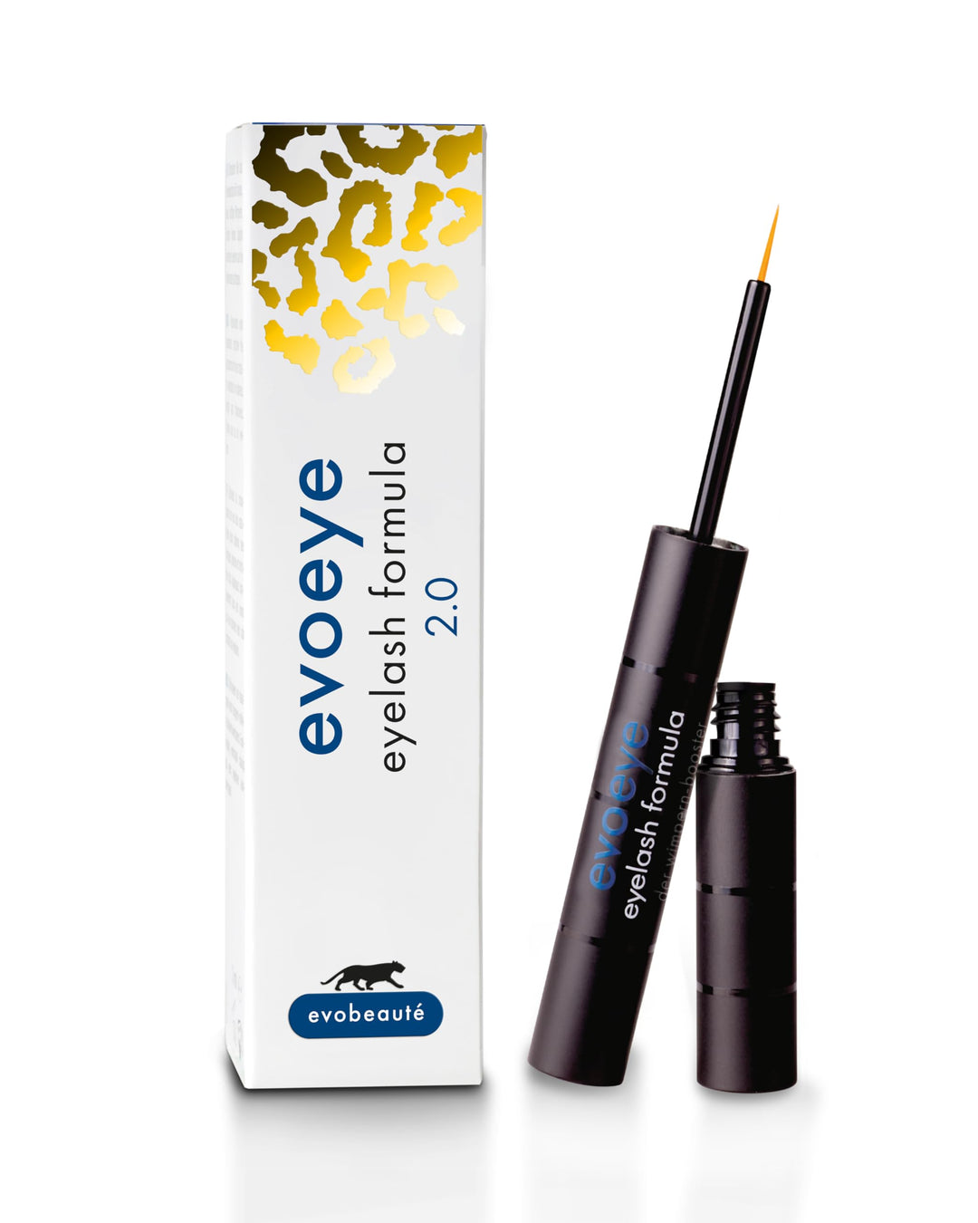 EVOBEAUTÉ evoeye Eyelash Formula 2.0 1 ml I Wimpernserum mit natürlichem Booster für lange & volle W