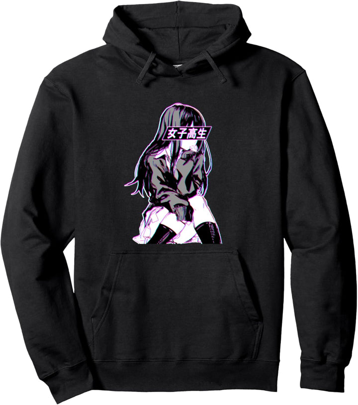 Japanische Anime Vaporwave Geschenke Tees Otaku Shirts Pullover Hoodie