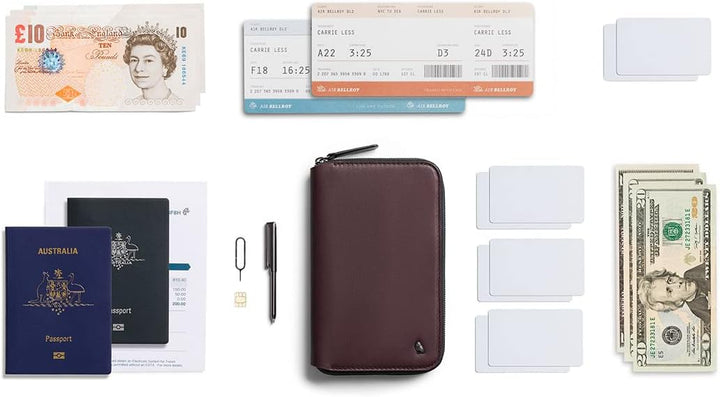 Bellroy Travel Folio – Second Edition - DeepPlum, Deepplum