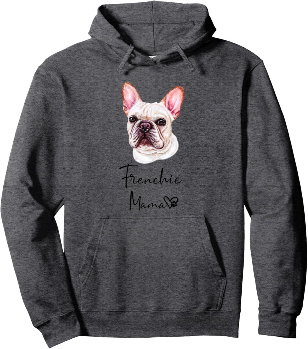 Frenchie Mama Hundemama Hund Frauchen Geschenk Pullover Hoodie