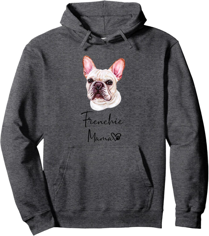 Frenchie Mama Hundemama Hund Frauchen Geschenk Pullover Hoodie