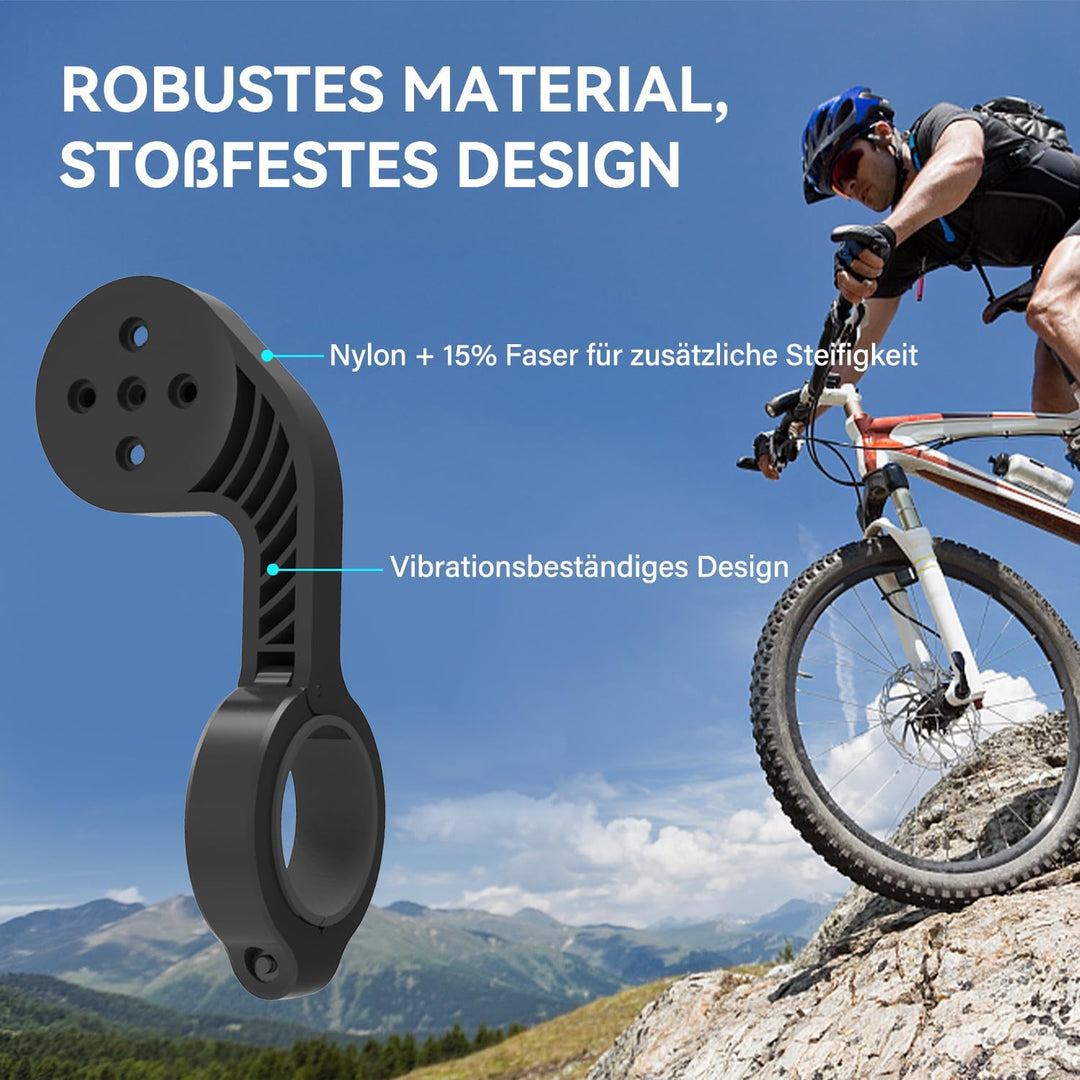 CYCPLUS Z1 Fahrradcomputer Halterung Lenkerhalterung, Passt nur auf Lenker mit einem Durchmesser von