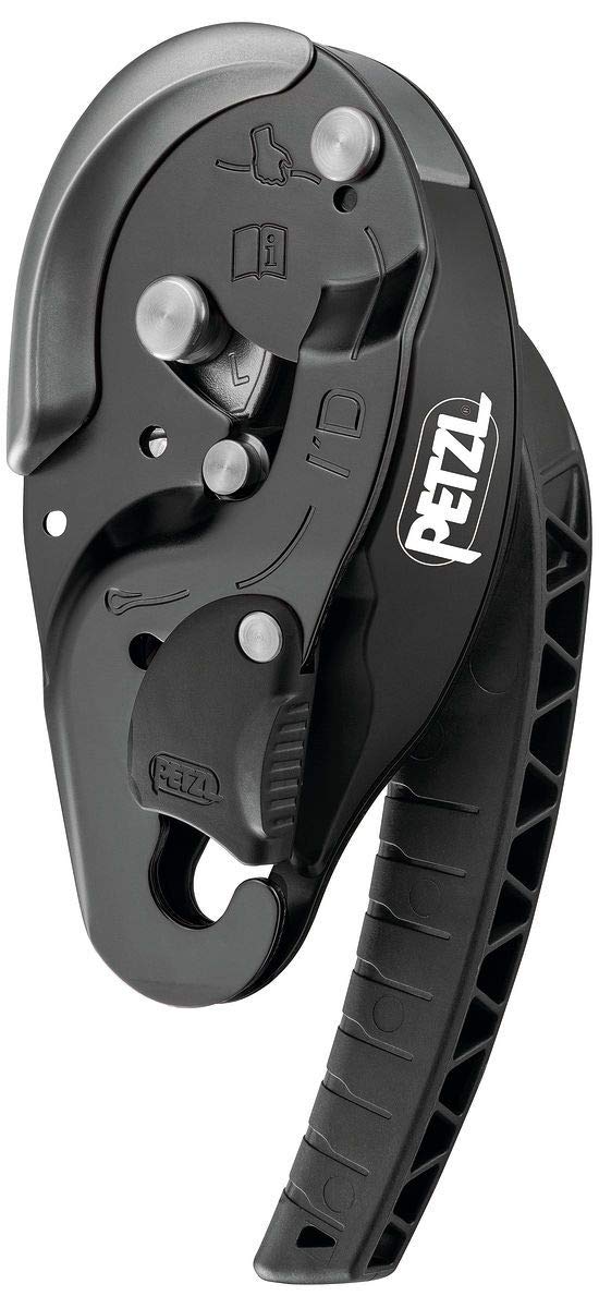 PETZL D020BA01 I'D L DESCENDER BLACK