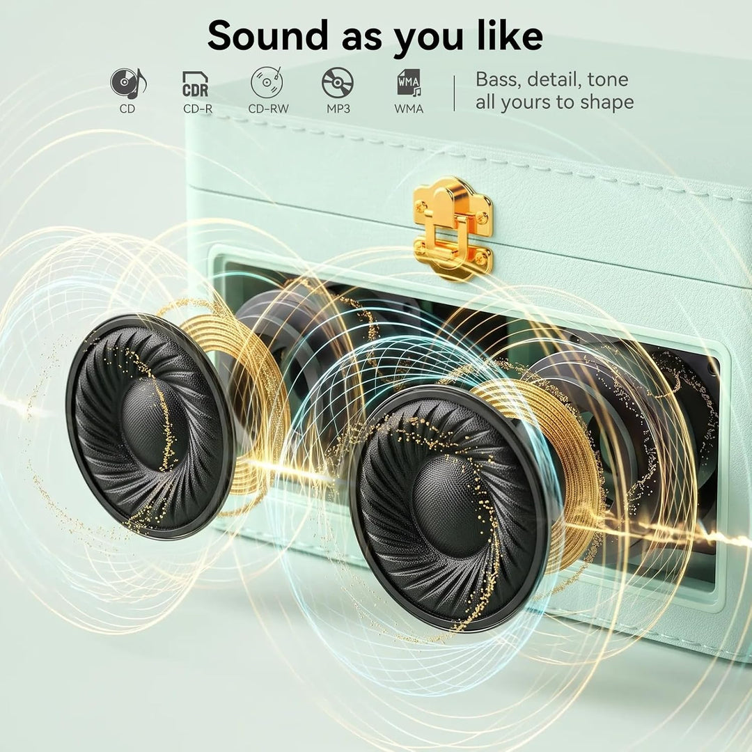 CD Player Tragbar Bluetooth: Kegaudio Radio mit CD-Player Tragbarer mit Lautsprecher Fernbedienung U