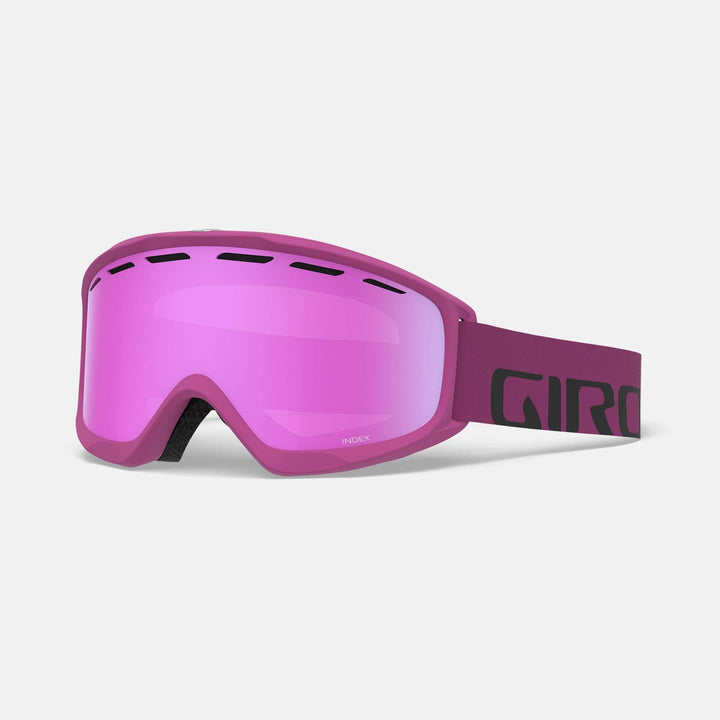 Giro Herren Index Skibrillen Einheitsgrösse berry wordmark vivid pink, Einheitsgrösse berry wordmark