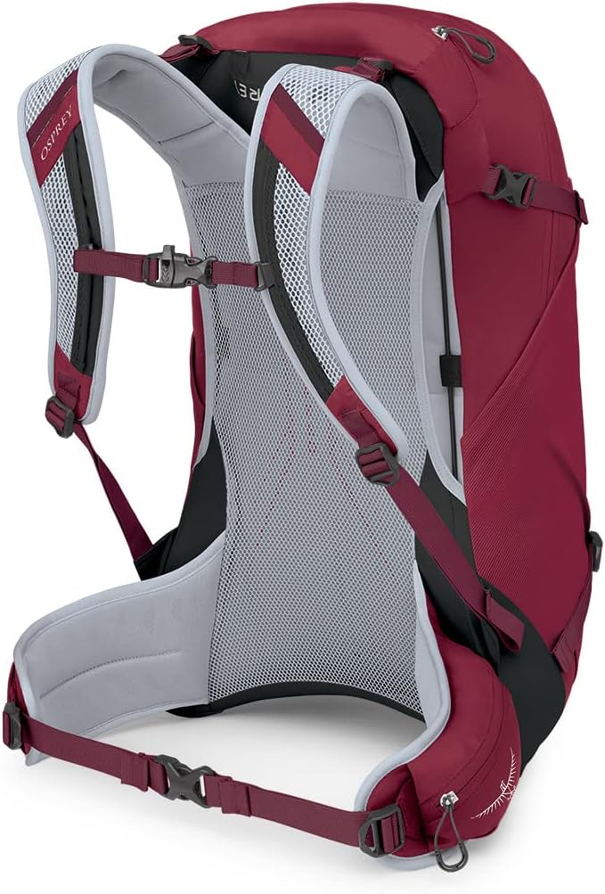 Osprey Europe Hikelite 28 Backpack Sangria Red M-L, Sangria Red M-L