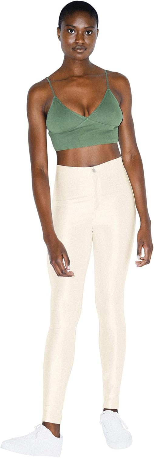 American Apparel Damen Leggings Die Disco-Hose M Pearl, M Pearl
