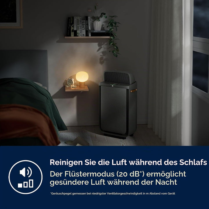 Electrolux EPU72771DG Luftreiniger Pure Multi 700 2 in 1 mit Lüfter, angeschlossen, 5 Phasen Filter,