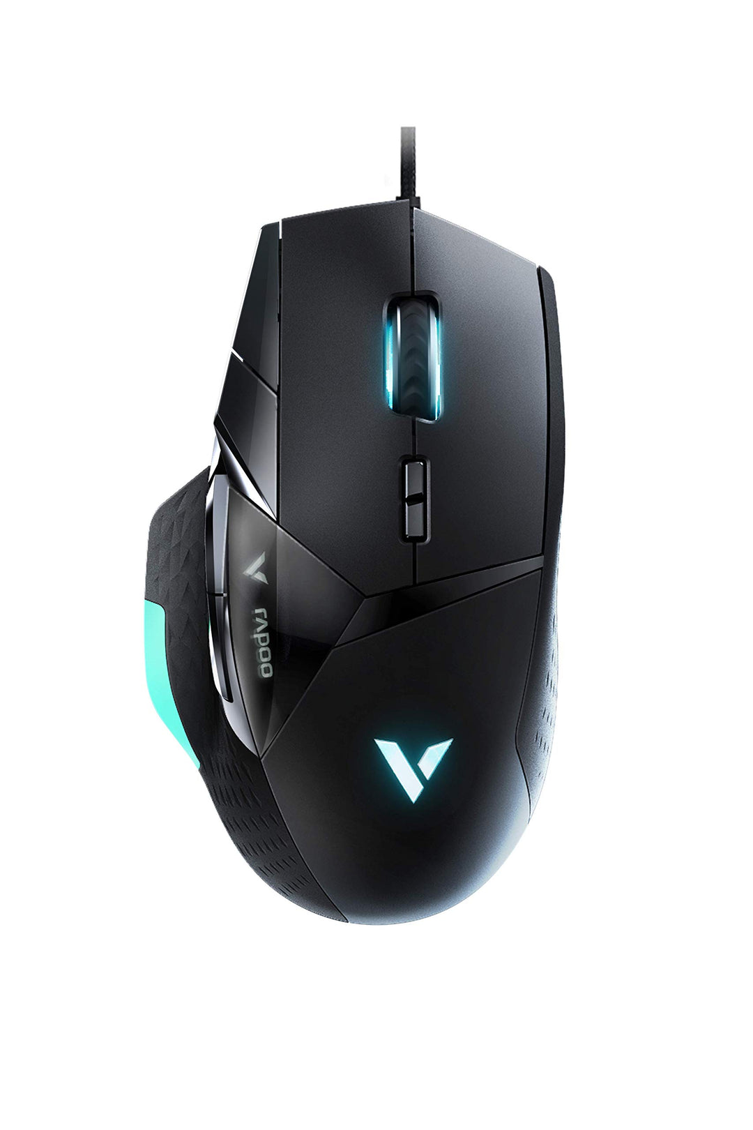 Rapoo VPRO VT900 kabellose Gaming Maus, programmierbare Tasten 12.400 DPI Sensor LED-Multi-Color Bel