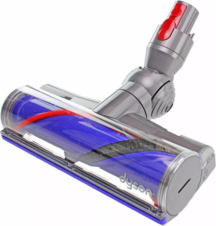 Dyson V10 Cyclone Kabelloser Staubsauger Direktantrieb Reiniger Kopf Turbine Bodendüse, Grau & Lila