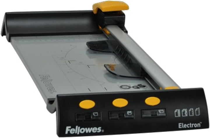 Fellowes Kleinbüro Rollenschneidemaschine Electron A4 schwarz/metallic, A4