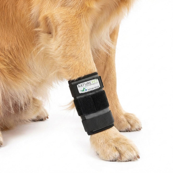 Nature Pet Medium Reha Bandage für den Vorderlauf des Hundes (S, Grau) S Grau, S Grau
