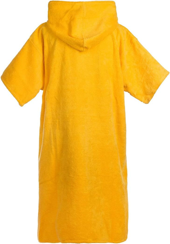 ATLANTIC SHORE | Surf Poncho | Badeponcho mit Kapuze aus 100% Baumwolle | Unisex | Basic für Erwachs