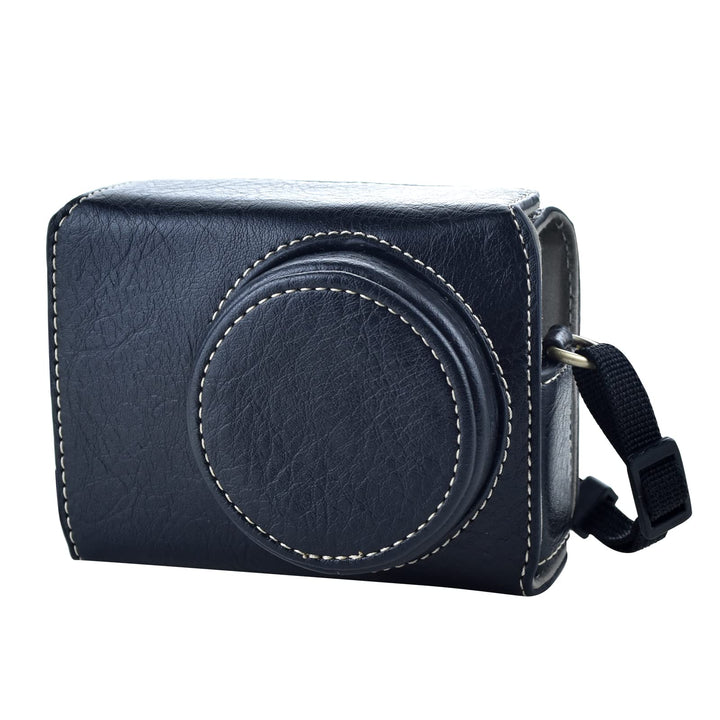 Rieibi Ricoh GR III/GR IIIx Tasche – Vintage PU Leder Kameratasche für Ricoh GR IIIx GR III GRIII GR