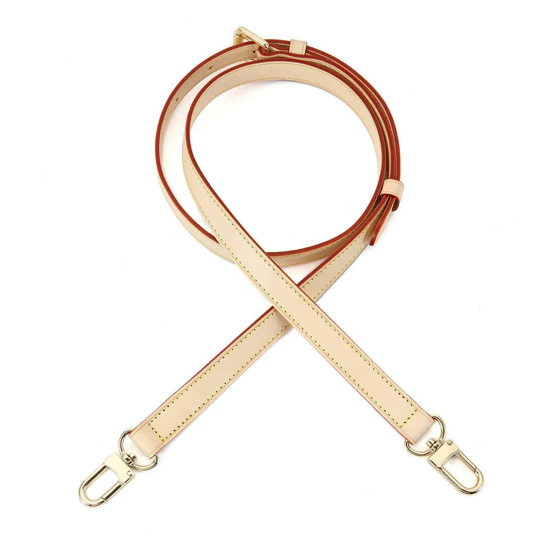 Senral Schulterriemen für Taschen Non Tanned Vachetta Riemen Leder Crossbody Strap Ersatz 41&