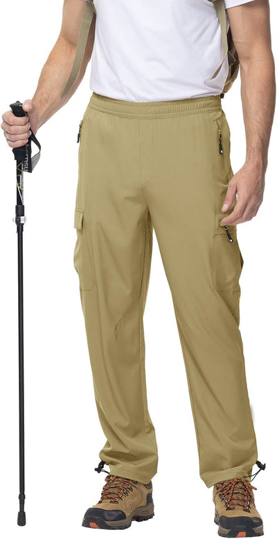 YSENTO Herren Wanderhose Outdoorhose Trekkinghose Sommer Leichte Atmungsaktiv Schnell Trockend Funkt