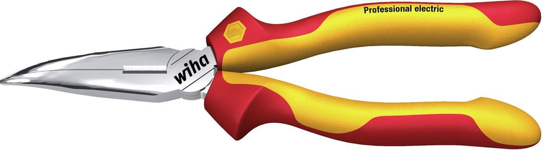 Wiha Flachrundzange Professional electric mit Schneide gebogene Form, ca. 40° Zuführen leicht gemach