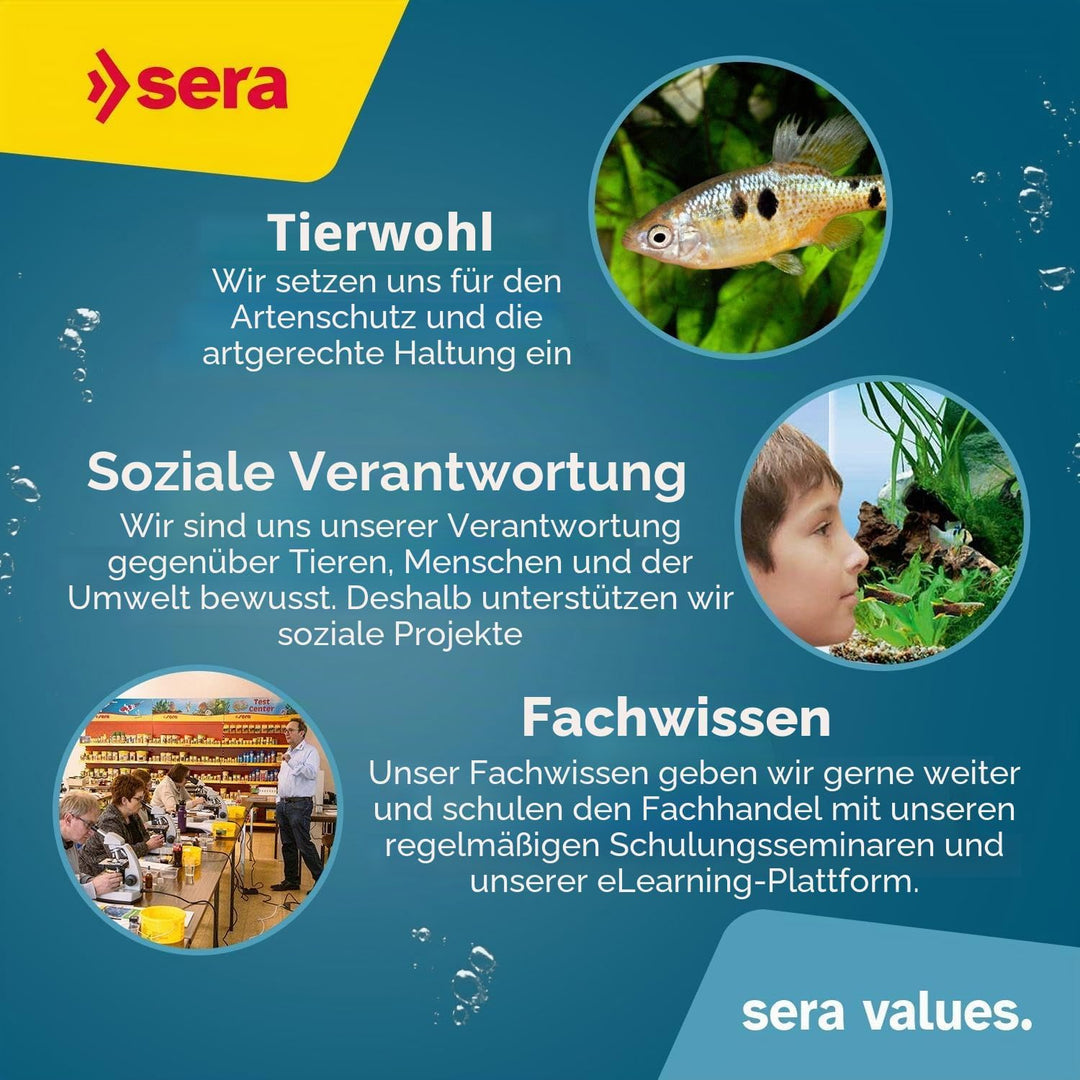 sera Pond Granulat Nature 21 Liter (3,5 kg) - Das Granulatfutter für grössere Teichfische