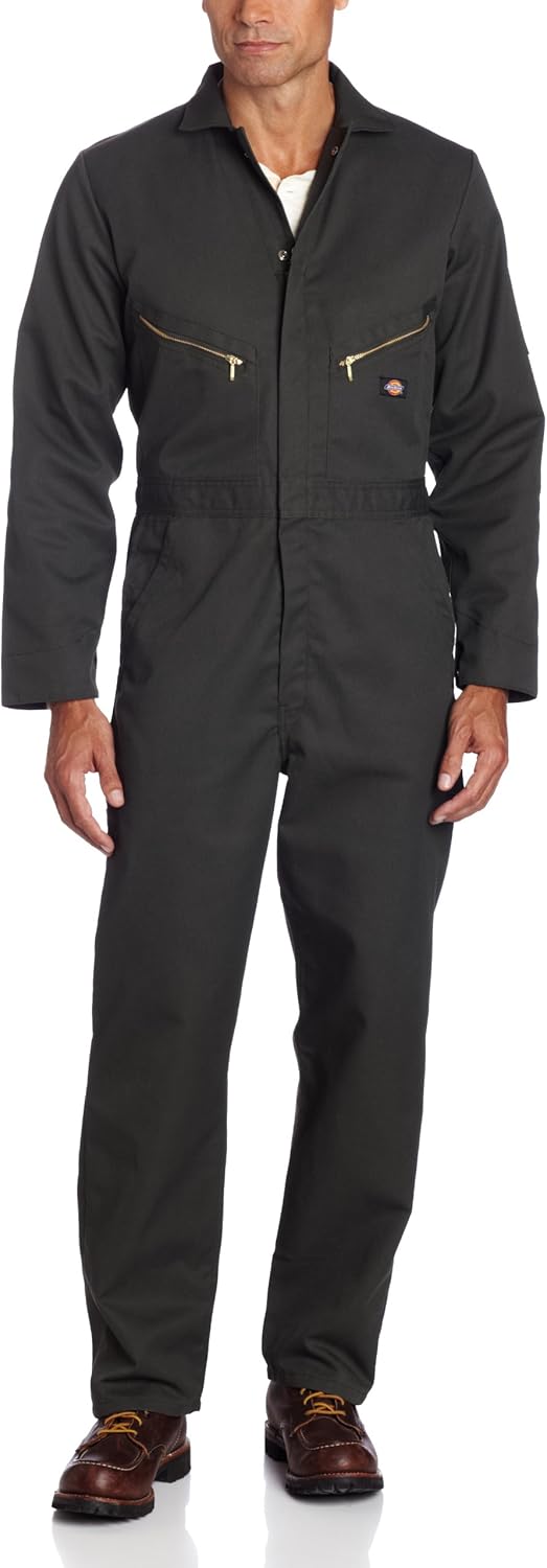 Dickies Herren-Overall, 20 g, Twill, langärmelig, 18 g XL Olivgrün, XL Olivgrün