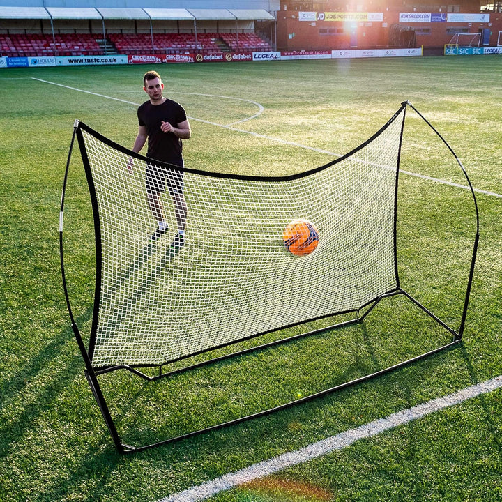 RapidFire Rebounder - Flash Fussball-Rebounder - Pop-Up - tragbares Sporrtrainingsgerät