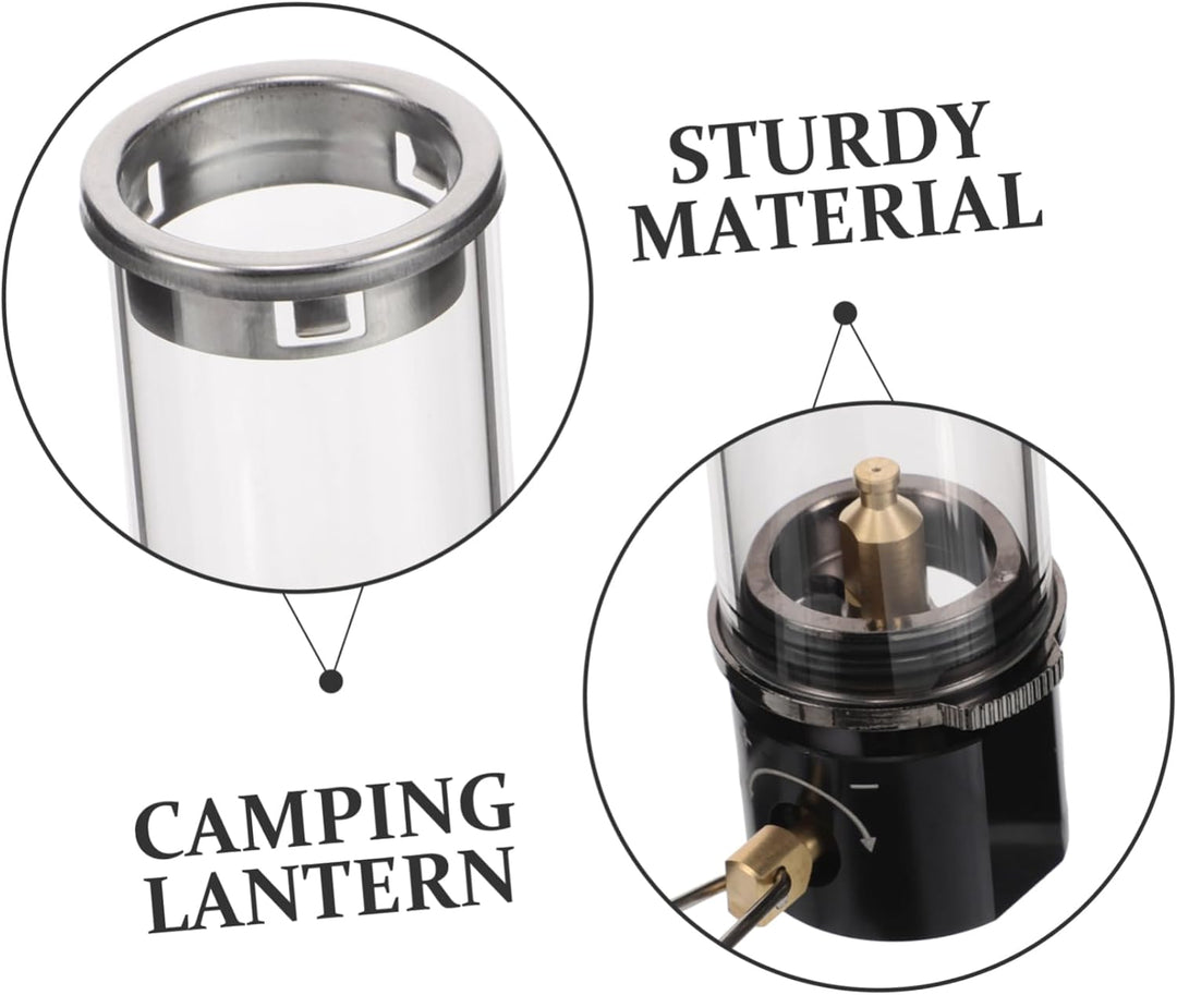 TOYANDONA Outdoor Camping Gaslaterne Tragbare Kerosinlampe Für Zelt Und Notfälle Vielseitige Beleuch