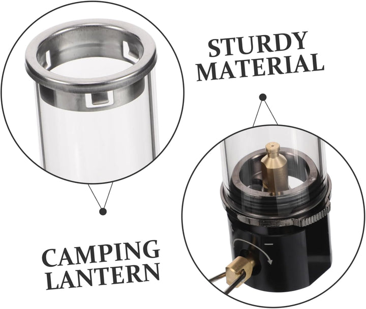 TOYANDONA Outdoor Camping Gaslaterne Tragbare Kerosinlampe Für Zelt Und Notfälle Vielseitige Beleuch