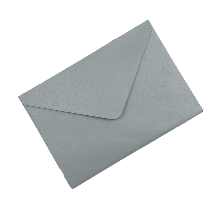 Lucky Star Briefumschläge, A7, Perlglanz, staubblau, 13,6 x 19,6 cm, perfekt für Hochzeiten, Einladu