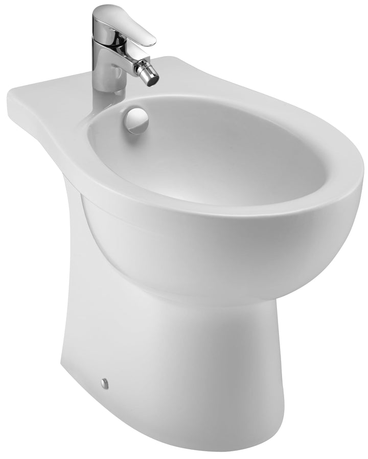 JACOB DELAFON New OLA EBB0001-00 Bidet aus Keramik, mit verdeckten Befestigungen, einfache Reinigung