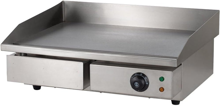 GastroHero Elektro-Grillplatte BASIC 548x350 glatt - Tischgerät Gastronomiebedarf
